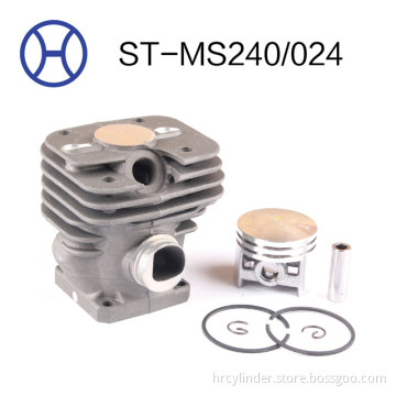 MS240/024 chainsaw spart parts cylinder piston kits